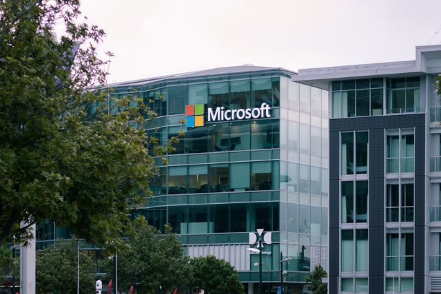 Modern City Company Microsoft Building
