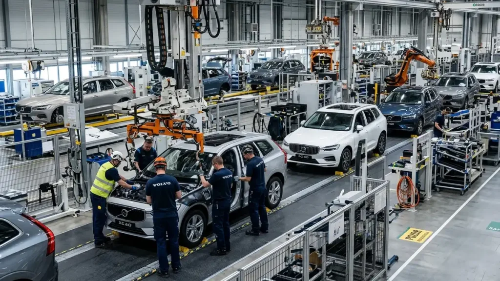 Volvo Cars čelí poklesu predajov a prepúšťa 3 000 ľudí Volvo